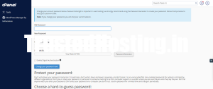 Changing Password – Cpanel