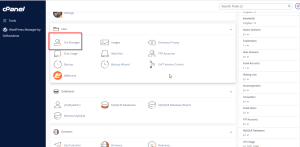 How-To change the permission of files or folders via the cPanel File manager