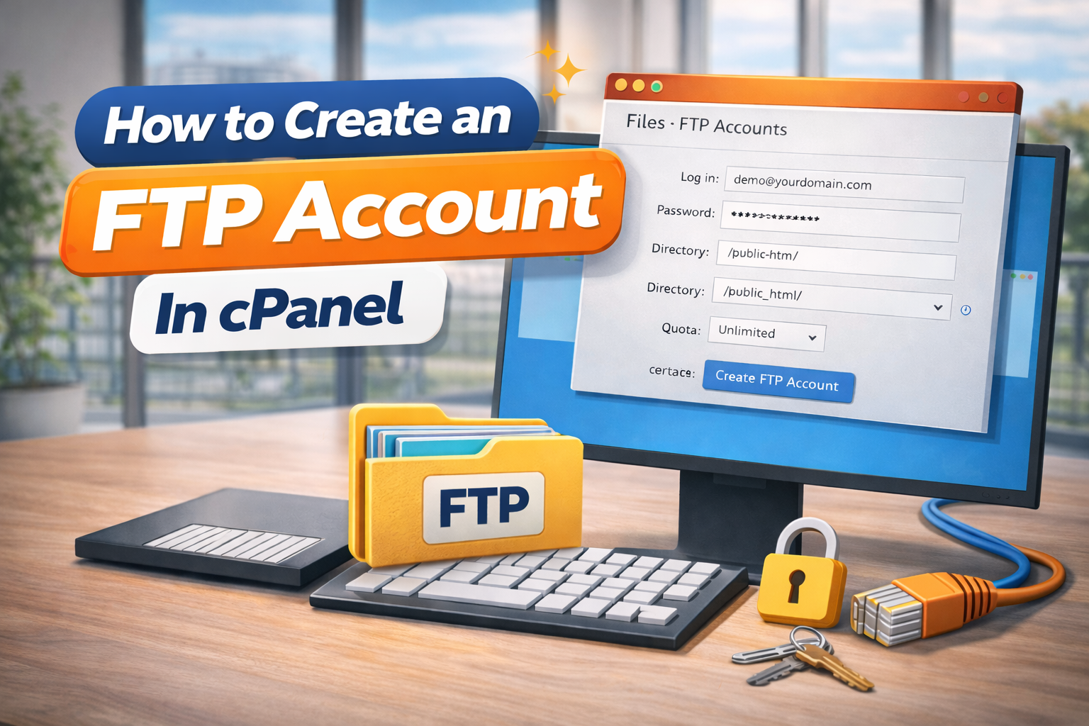 How to Create an FTP Account In cPanel