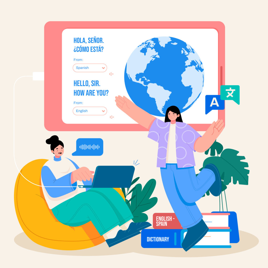 How to Customize  and Translate Text