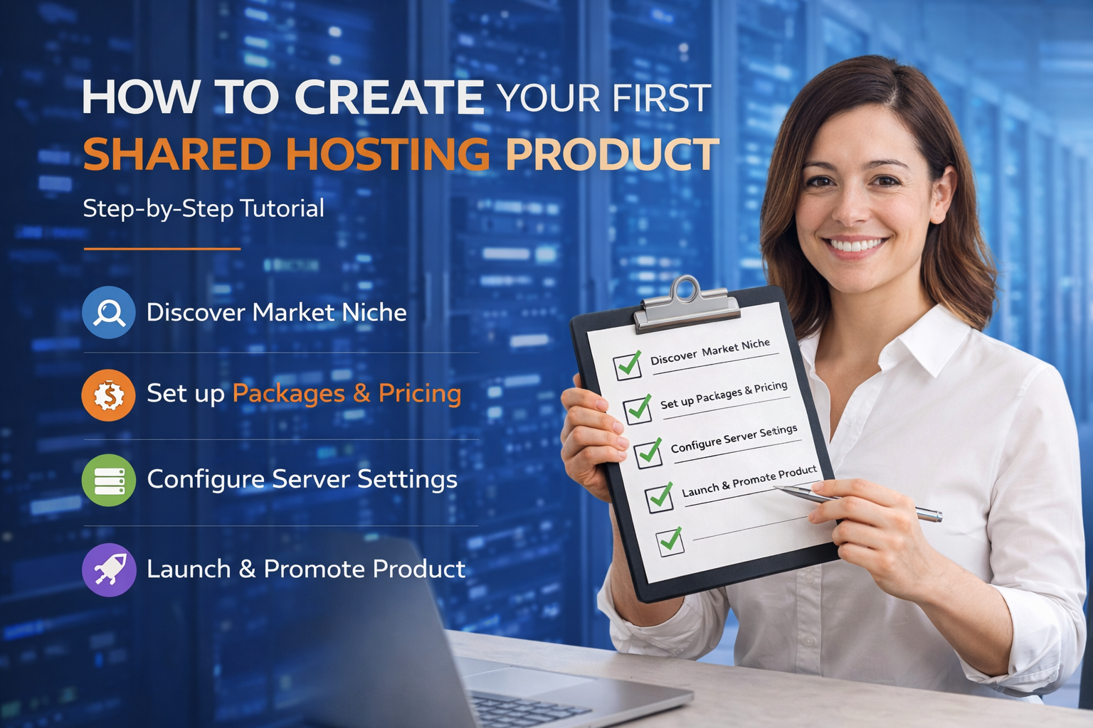 How to Create Your First Shared Hosting Product