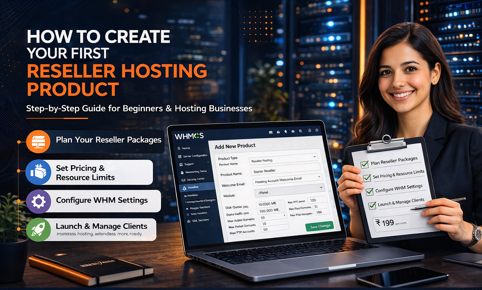 How to Create Your First Reseller Hosting Product