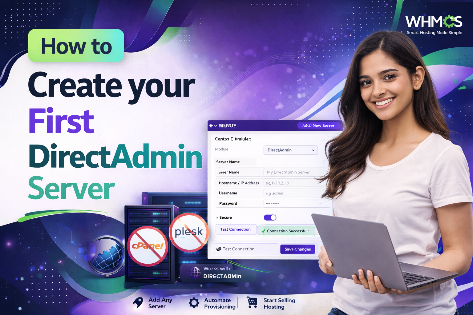 How to Create your First DirectAdmin Server
