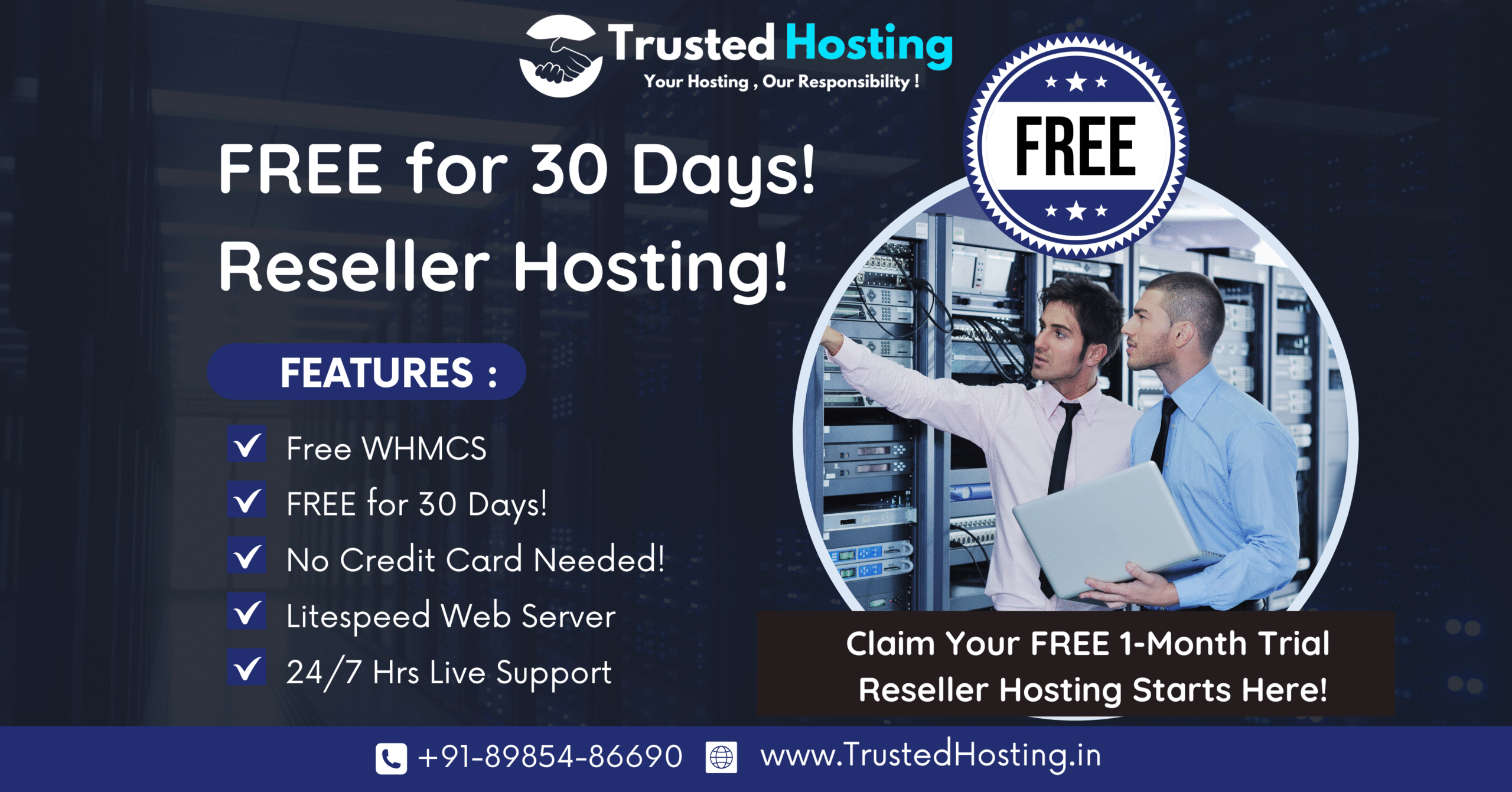 How to Get Free Reseller Hosting ?