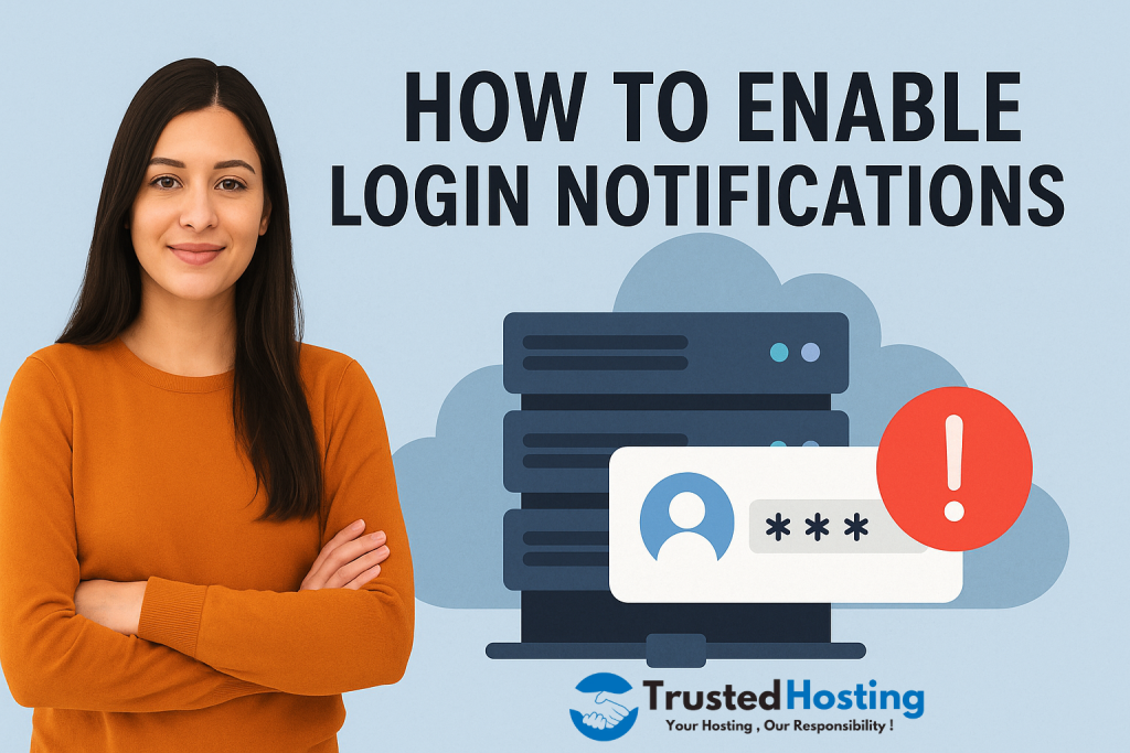 How to enable login notifications at clientarea