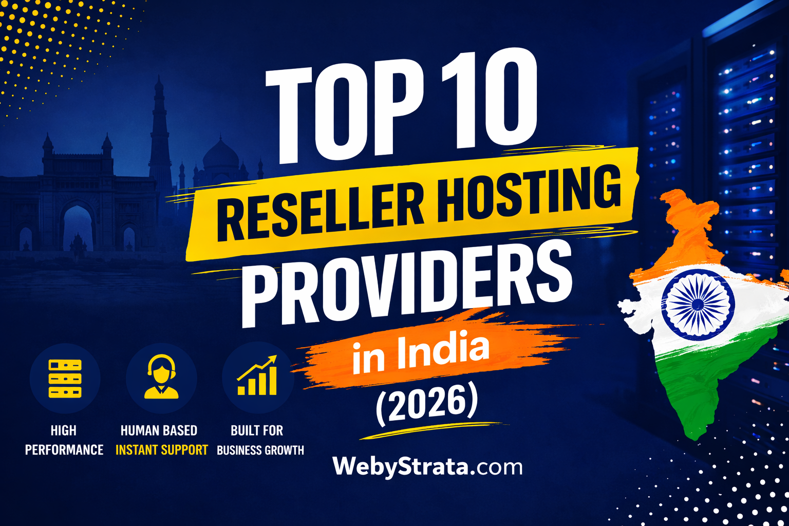 top 10 reseller hosting providers in india