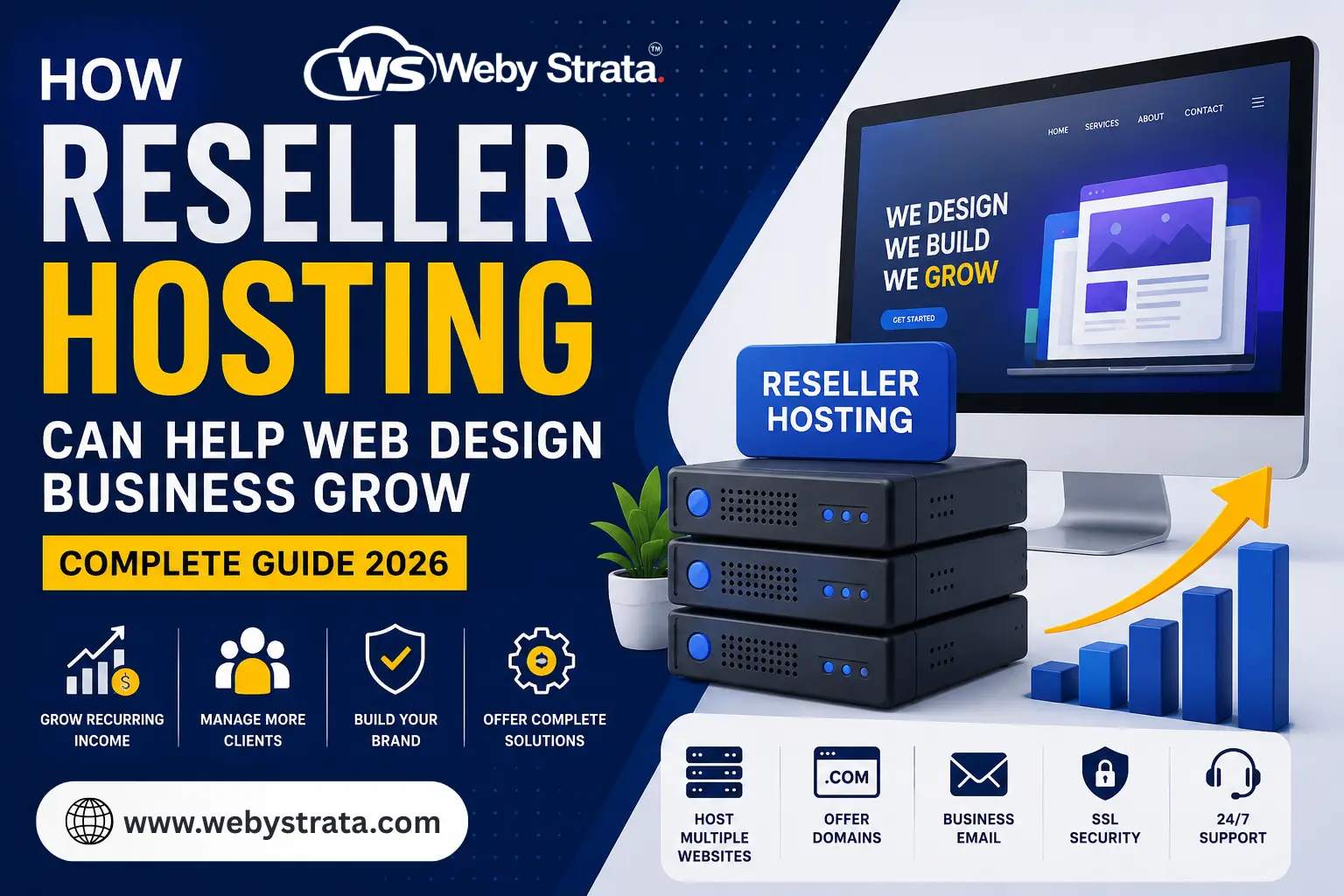How Reseller Hosting Can Help Web Design Business Growth | Complete Guide 2026