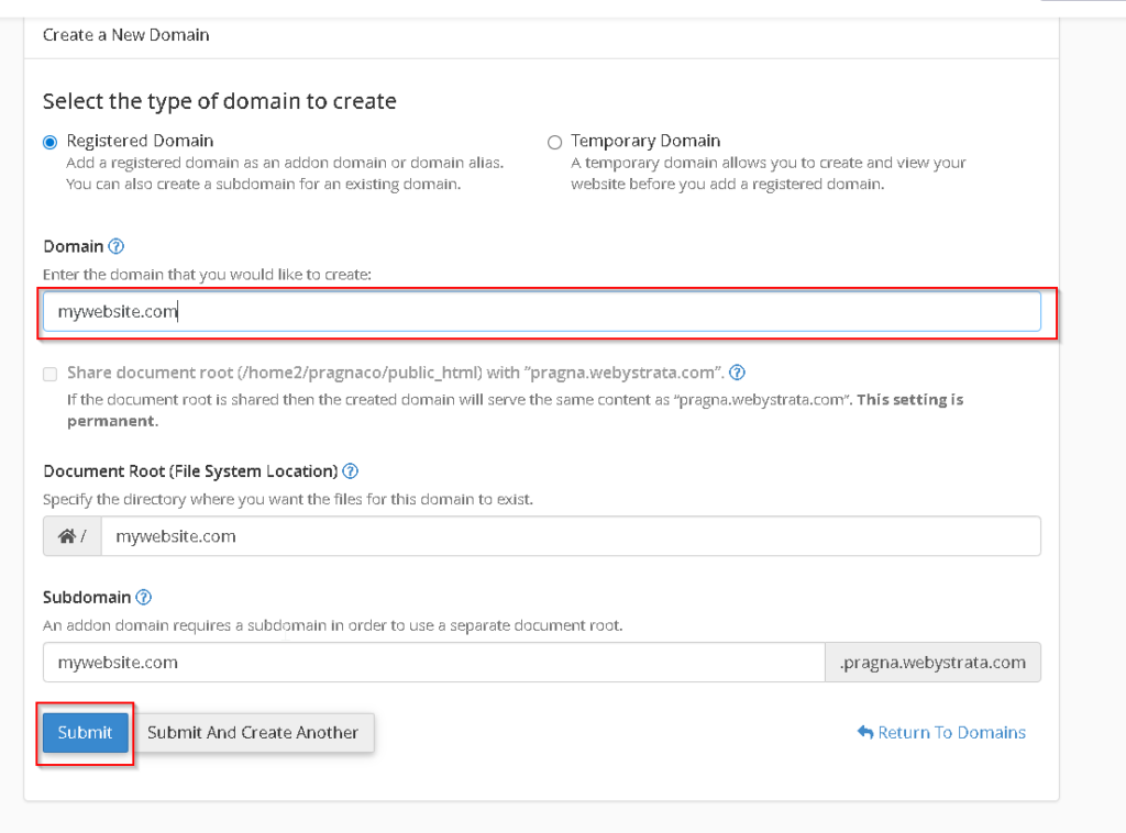 how-to-add-an-addon-domain-in-cpanel