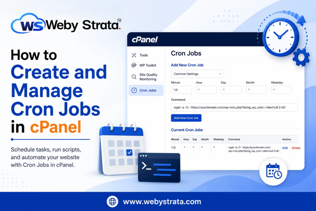 How to Create and Manage Cron Jobs in cPanel