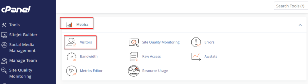 how-to-find-latest-visitors-to-your-website-in-cpanel