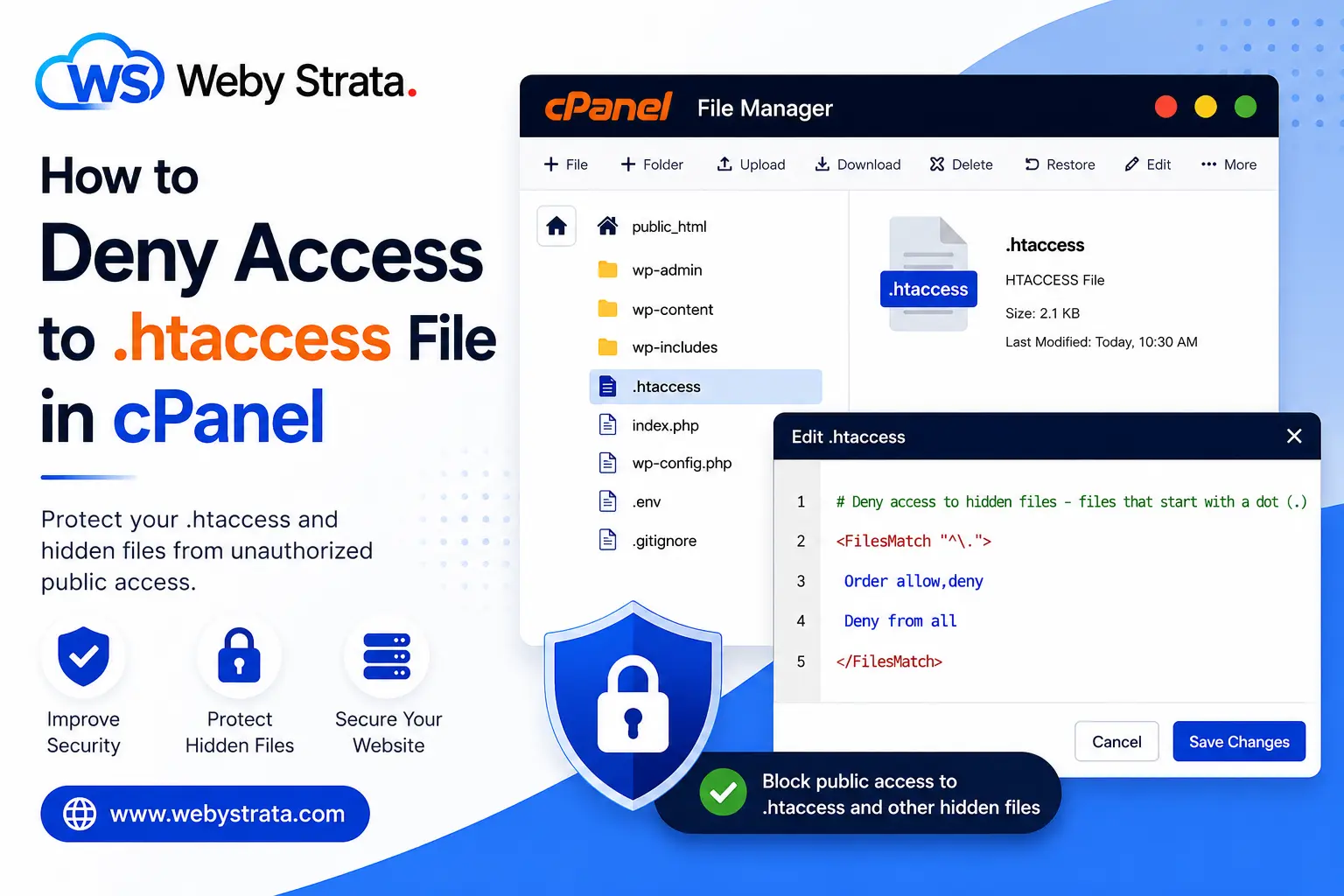 how-to-deny-access-to-htaccess-file-in-cpanel