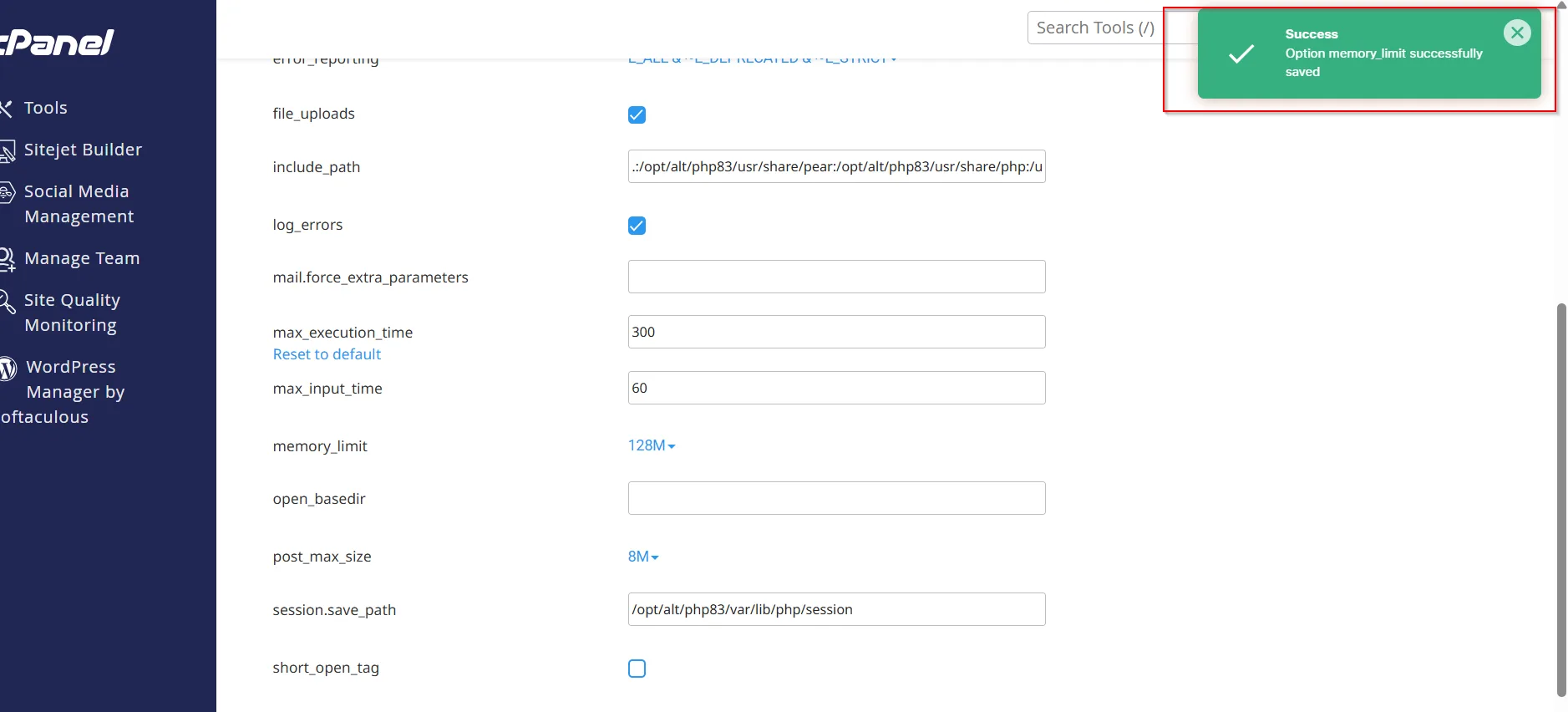 how-to-increase-php-memory-limit-in-cpanel