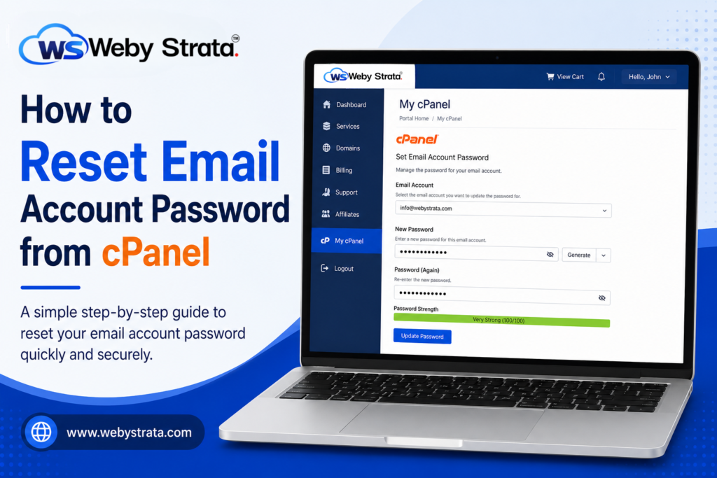 How to Reset Email Account Password from cPanel