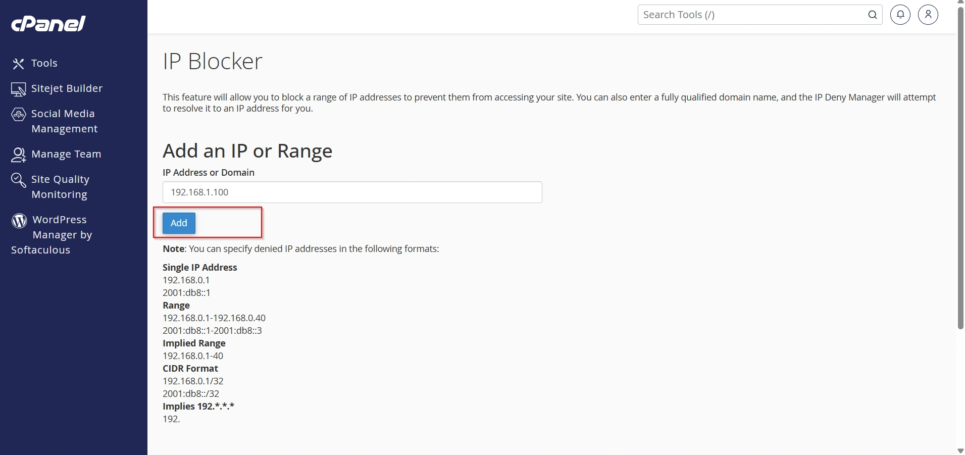 how-to-block-or-unblock-a-specific-ip-address-in-cpanel