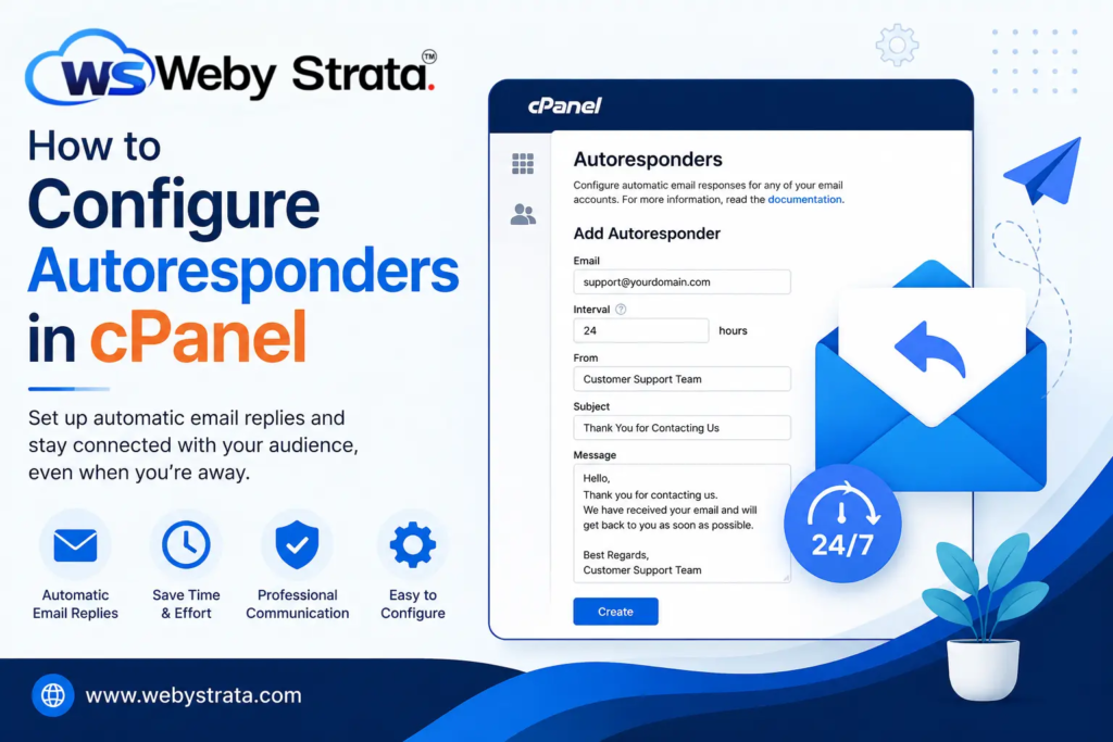 How to Configure Autoresponders in cPanel