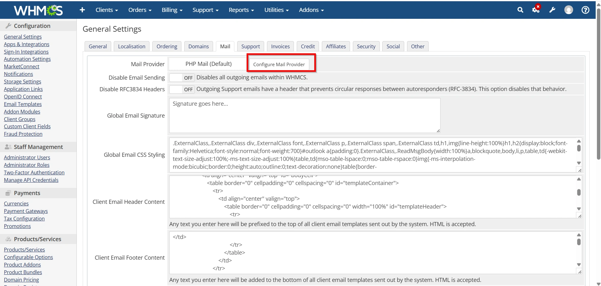 smtp-email-configuration-in-whmcs