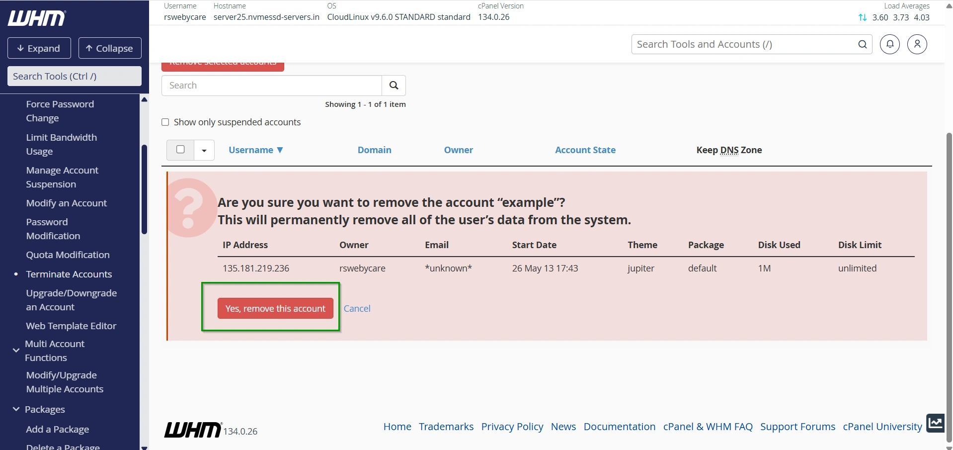 how-to-terminate-multiple-accounts-in-whm