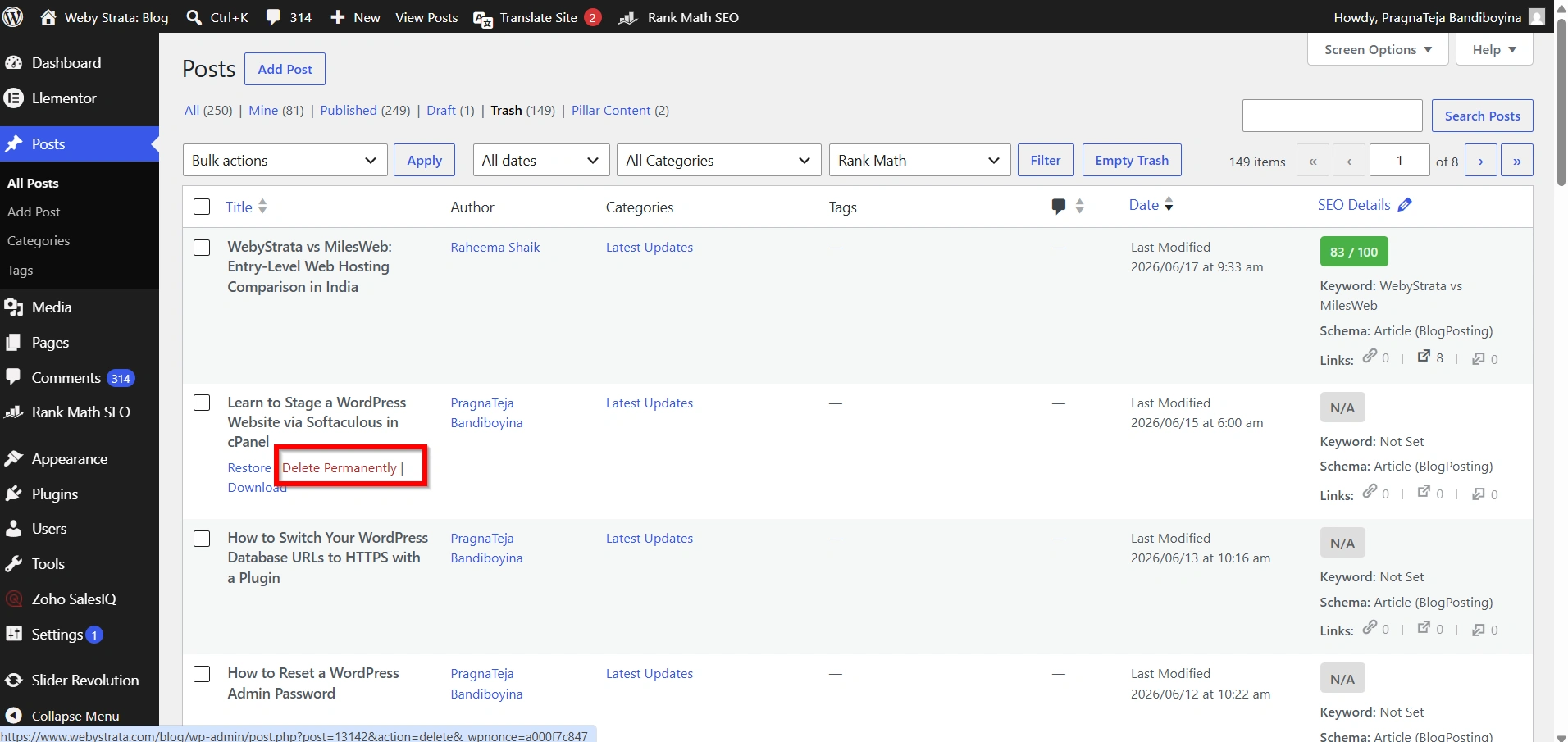 how-to-automatically-delete-trash-in-wordpress