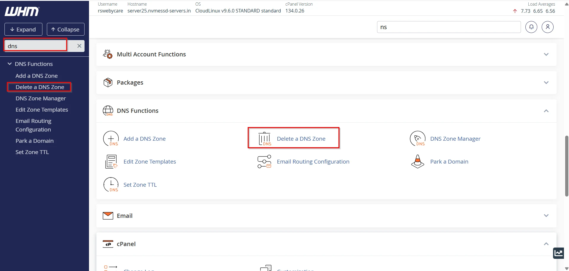 how-to-add-and-delete-dns-zones-in-whm