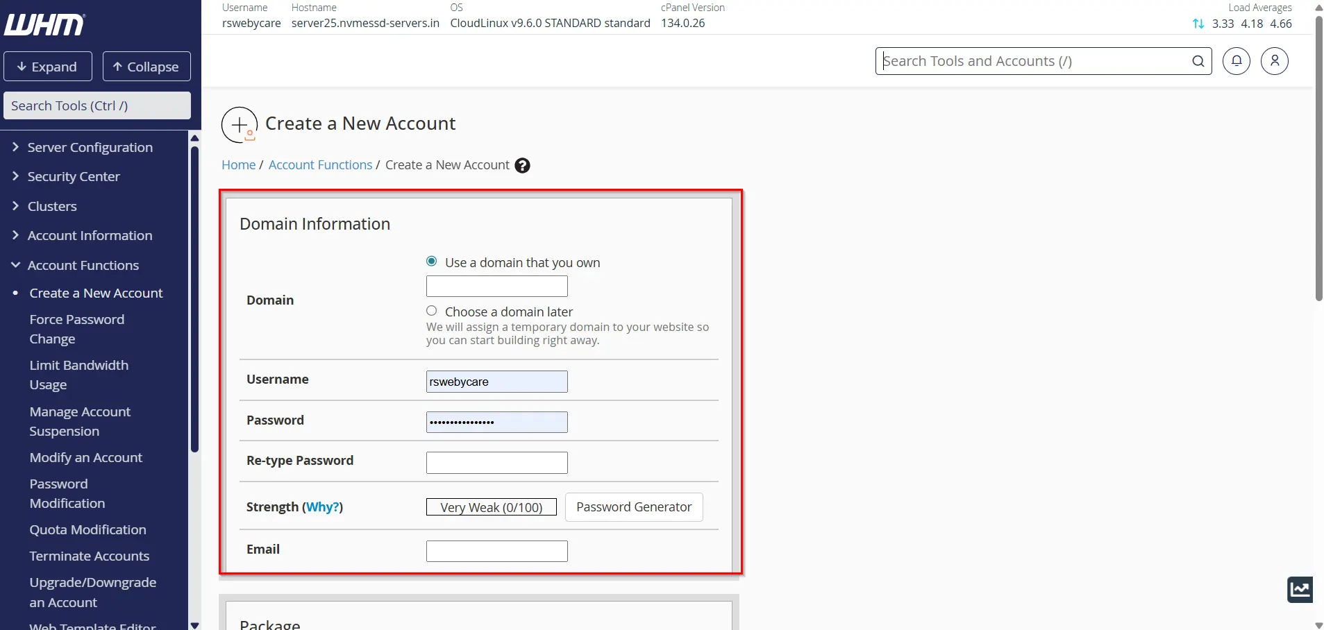how-to-create-a-cpanel-account-in-whm