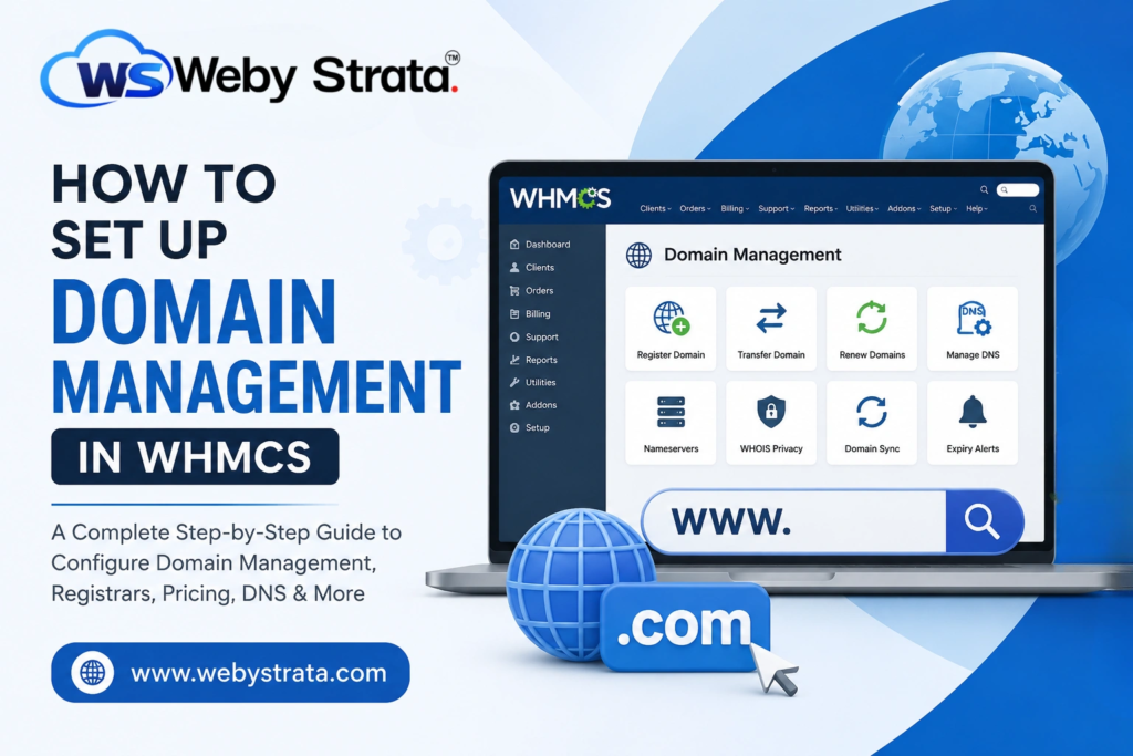 How to Set Up Domain Management in WHMCS