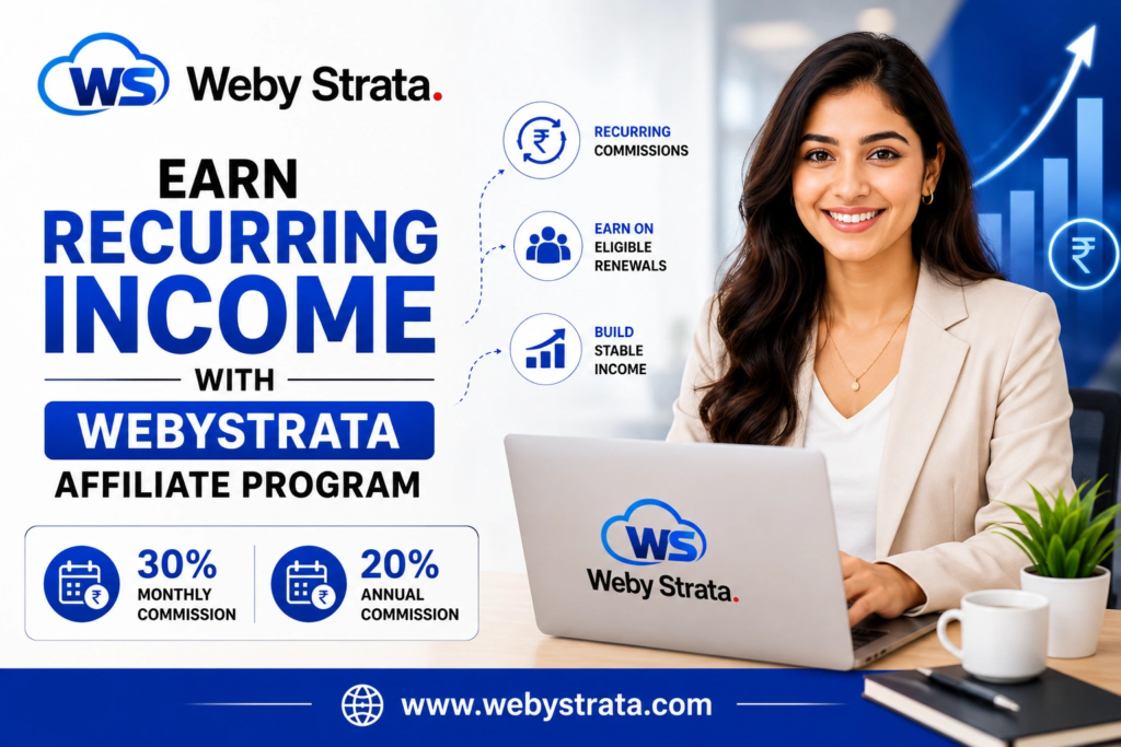 How to Earn Recurring Income with the WebyStrata Affiliate Program