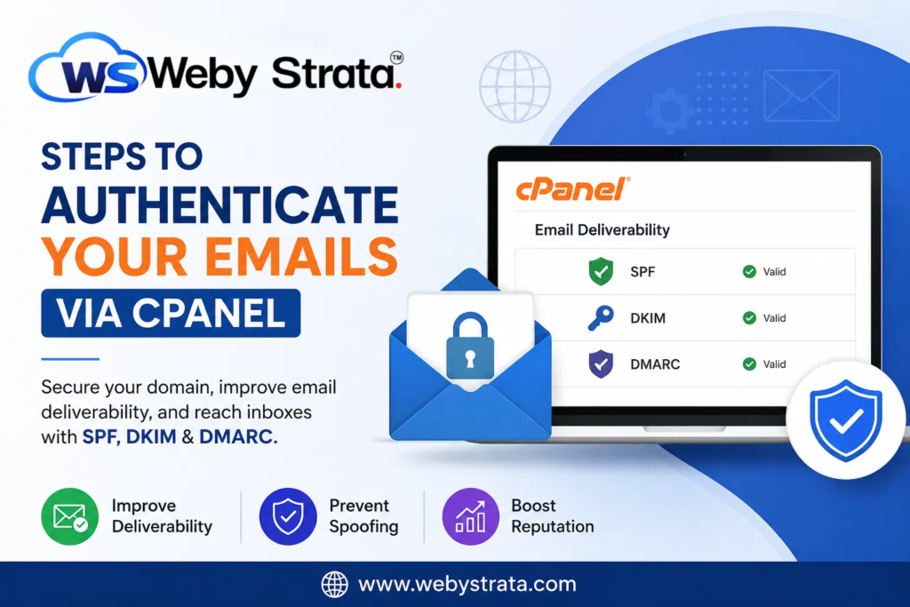 Steps to Authenticate Your Emails via cPanel