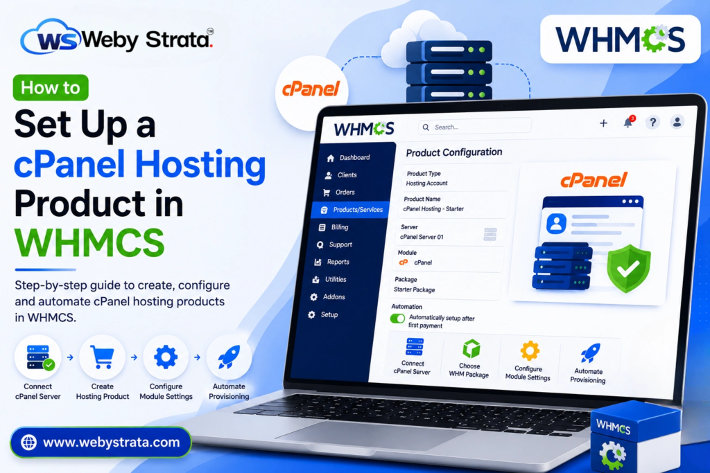 How to Set Up a cPanel Hosting Product in WHMCS