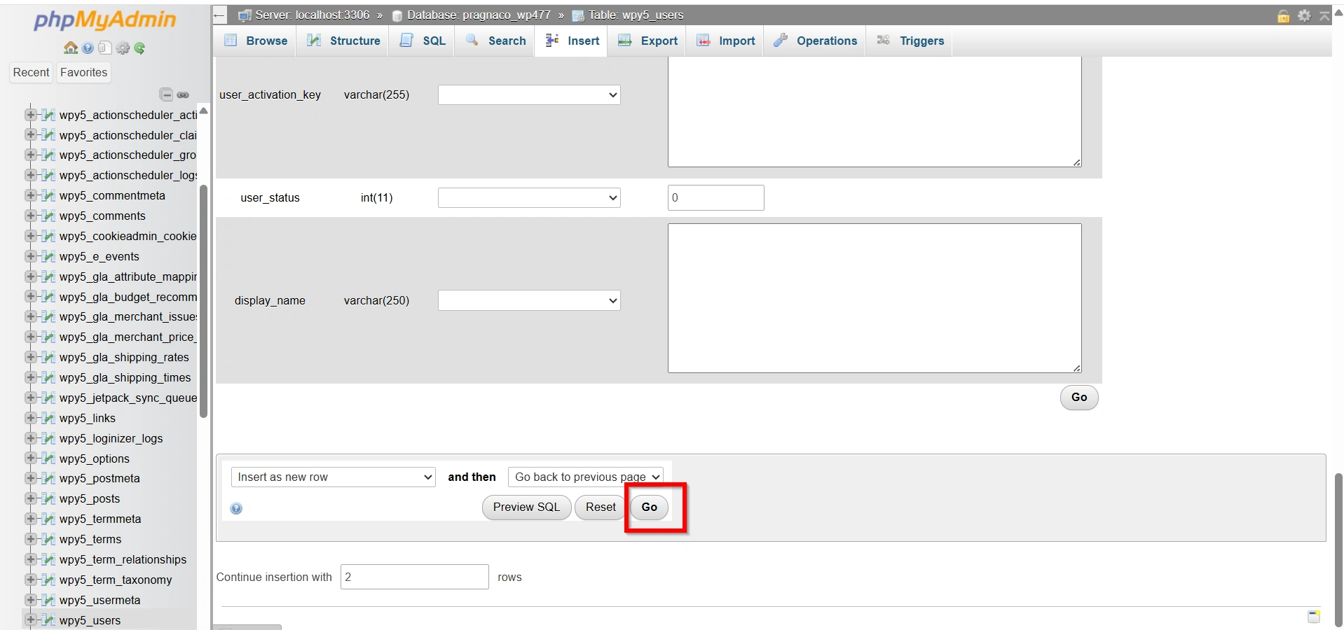 how-to-add-admin user-to-wordpress-database-from-phpmyadmin