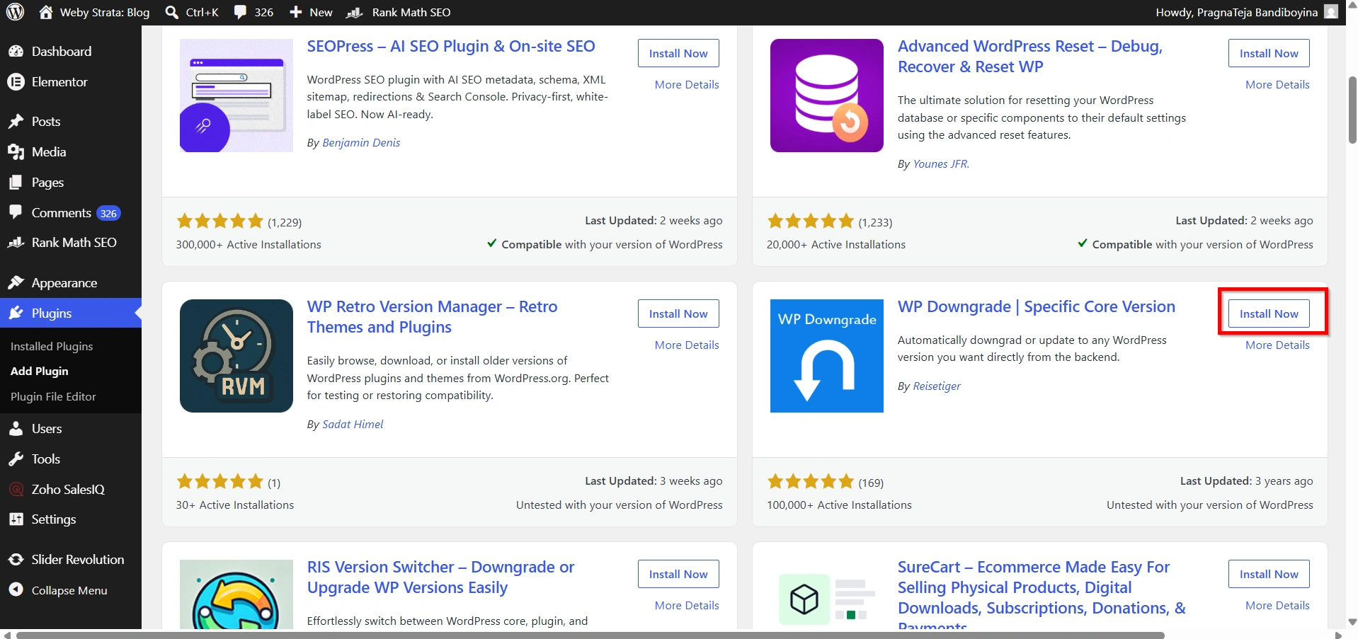 earn-to-downgrade-your-wordpress-version