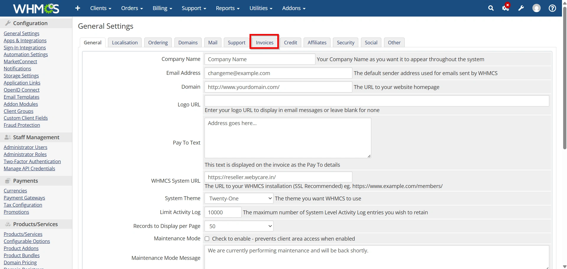 how-to-configure-whmcs-general-settings