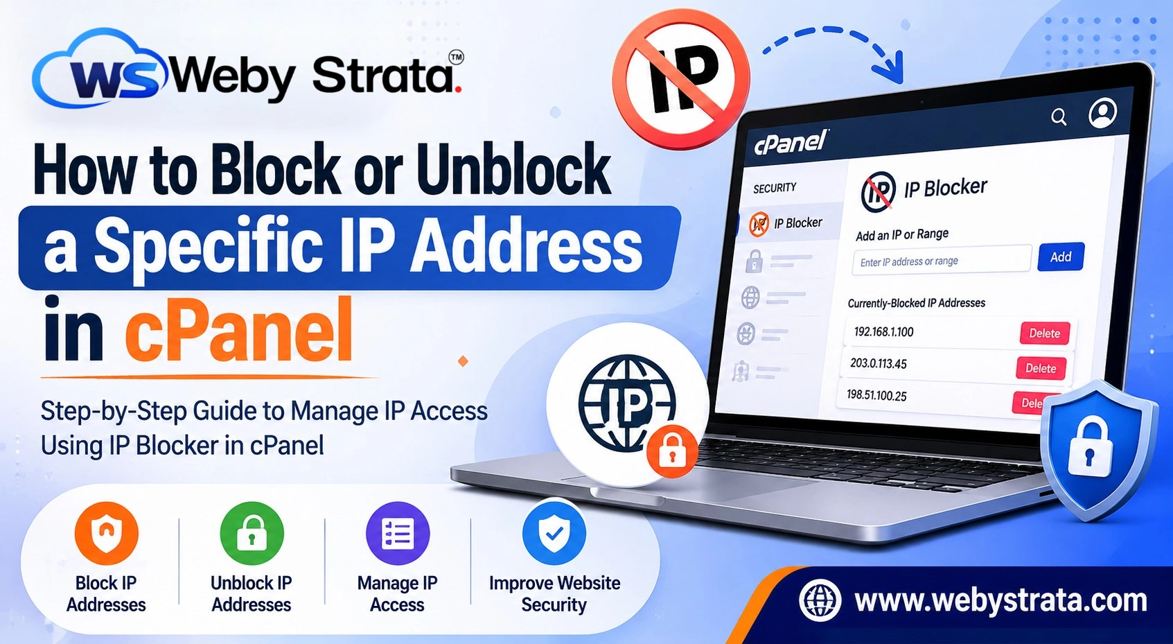 How to Block or Unblock a Specific IP Address in cPanel