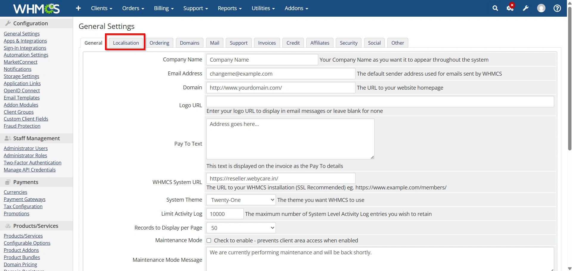 how-to-configure-whmcs-general-settings