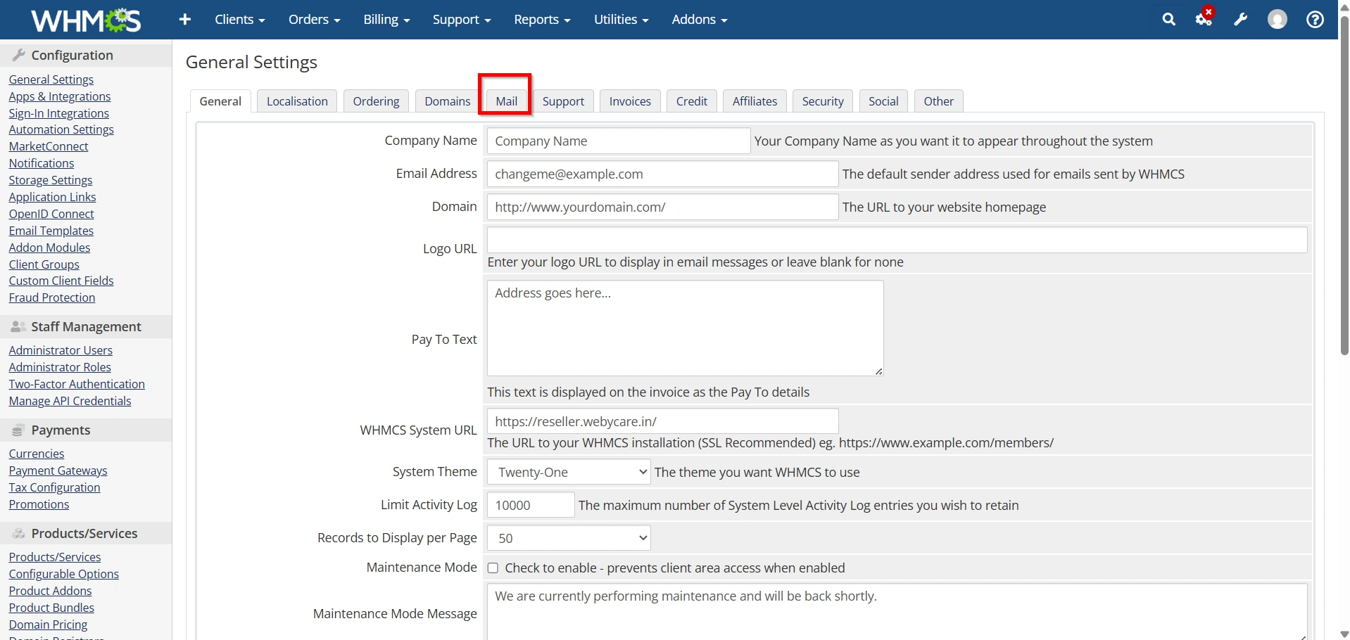 smtp-email-configuration-in-whmcs