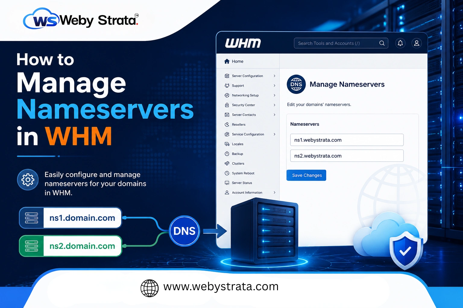 how-to-Manage-nameservers-in-whm