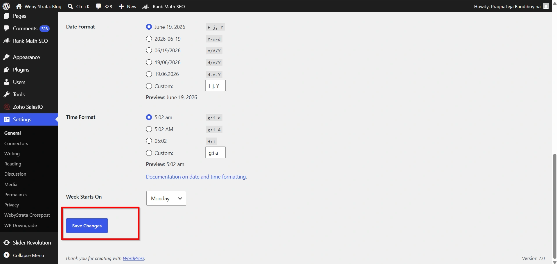 how-to-change-the-language-for-wordpress