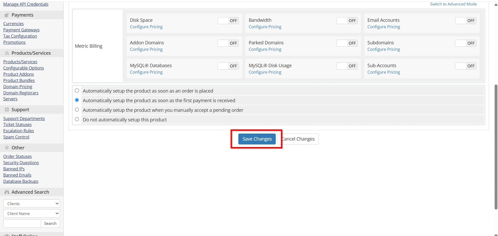 how-to-set-up-a-cpanel-hosting-product-in-whmcs