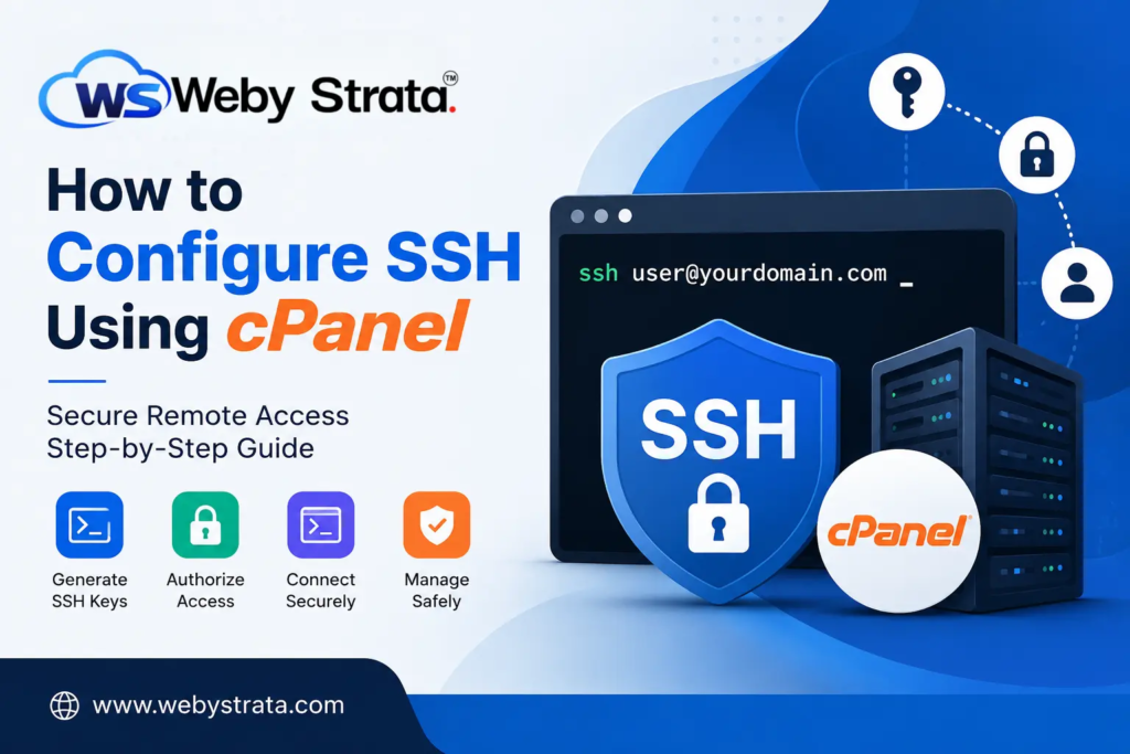 How to Configure SSH Using cPanel