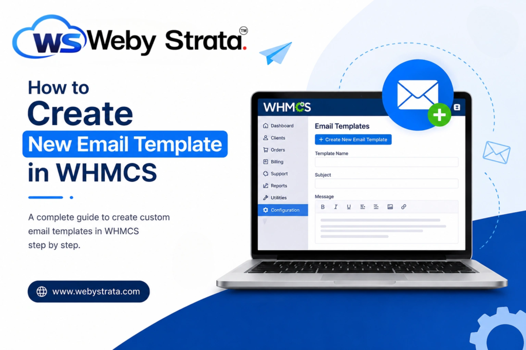 How to Create  New Email Template in WHMCS