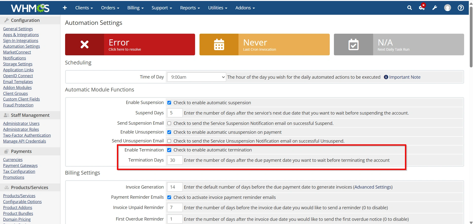 how-to-Set-Up-suspension-unsuspension-and-termination-automation-in-whmcs