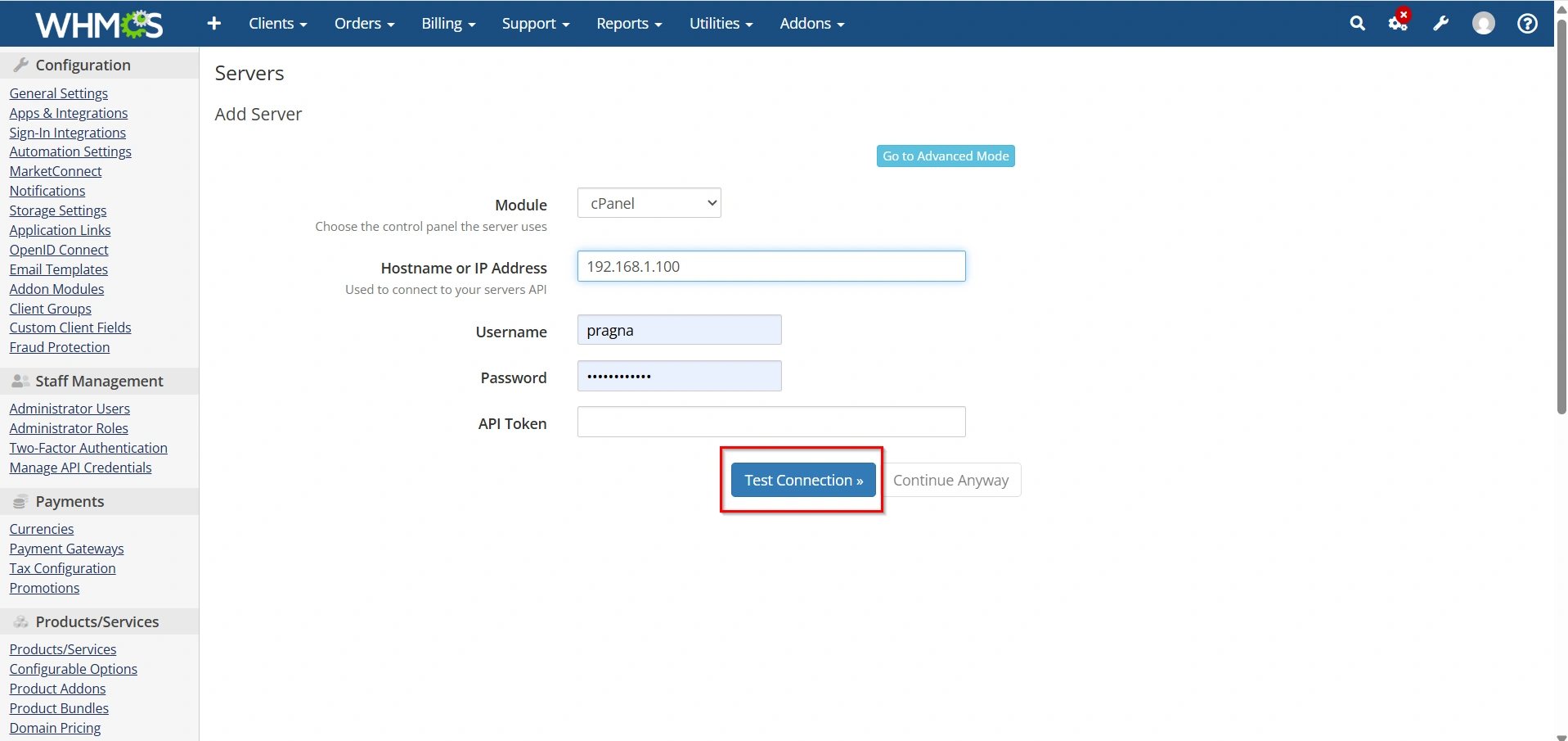 how-to-connect-whm-to-whmcs