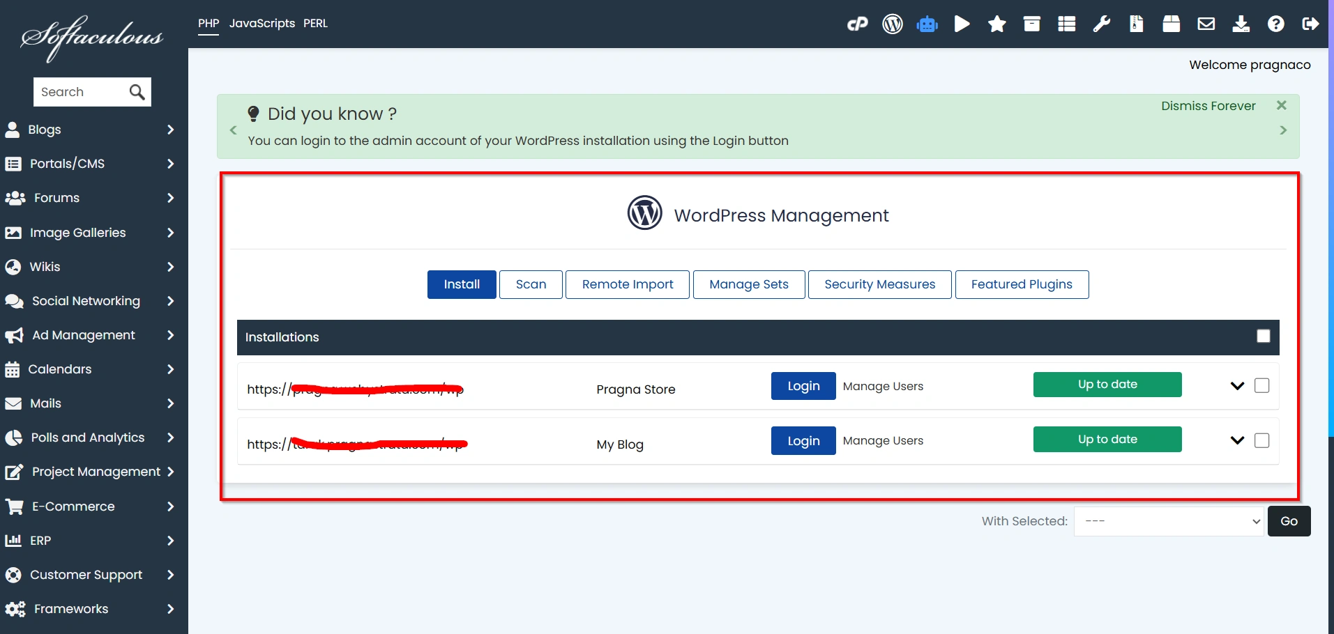 how-to-remove-wordpress-from-cpanel-softaculous