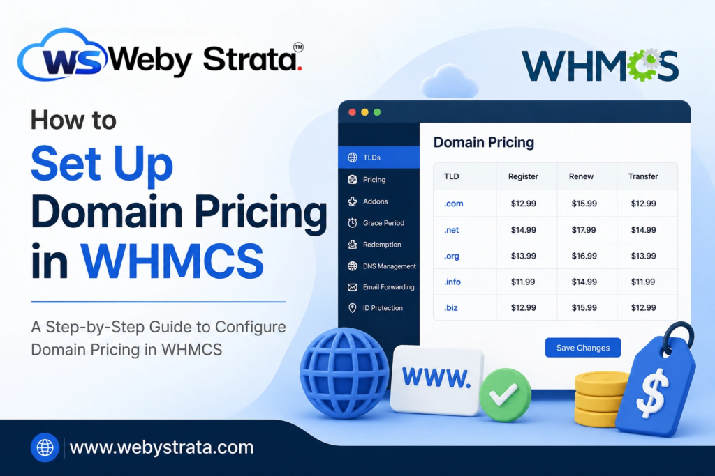 How to Set Up Domain Pricing in WHMCS