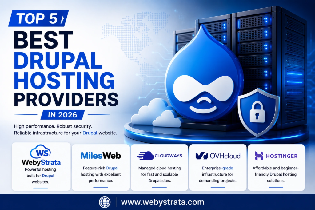 Top 5 Best Drupal Hosting Providers in 2026