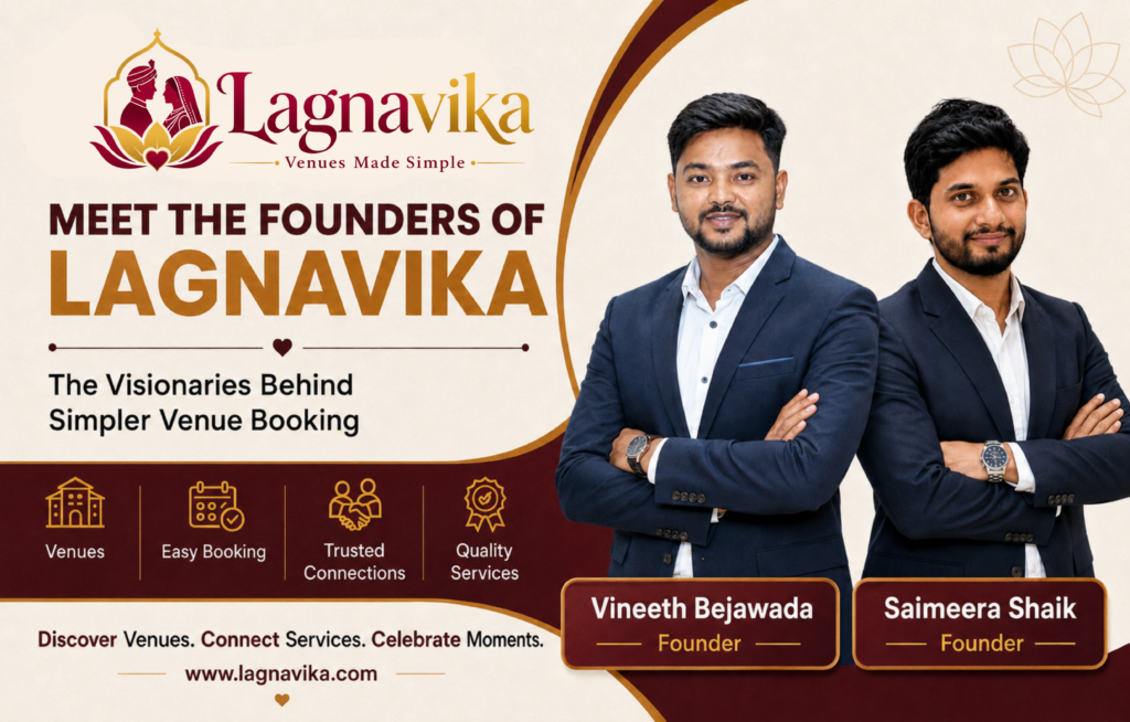 Meet the Lagnavika Founders: The Vision Behind the Future of Venue Booking