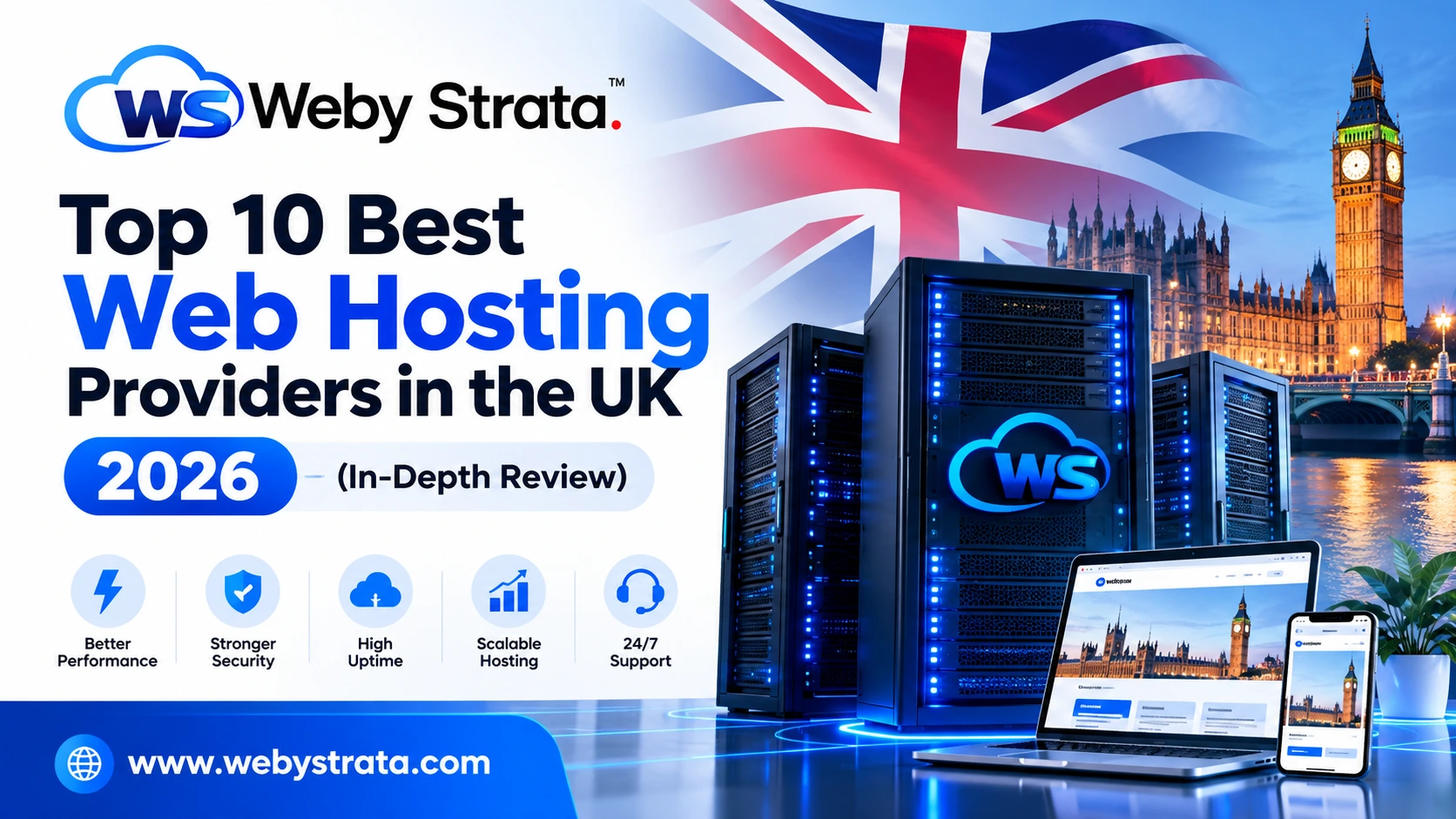 Top 10 Best Web Hosting Providers in the UK 2026 (In-Depth Review)