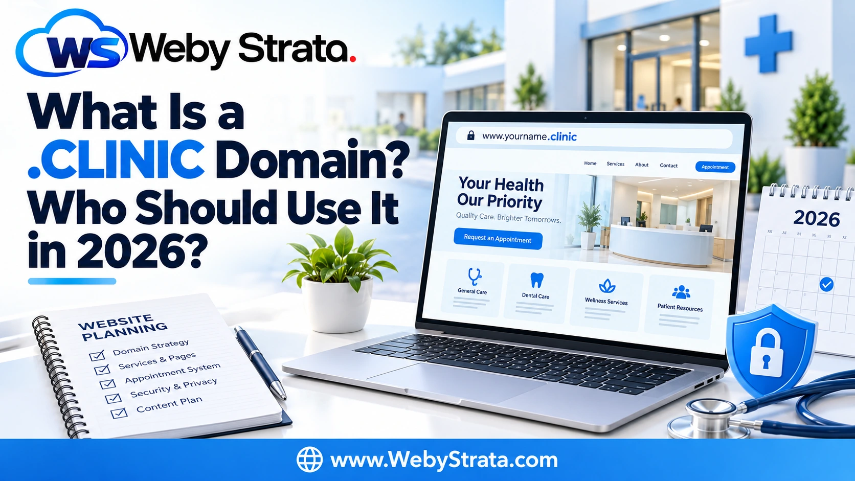 What Is a .CLINIC Domain? Who Should Use It in 2026?