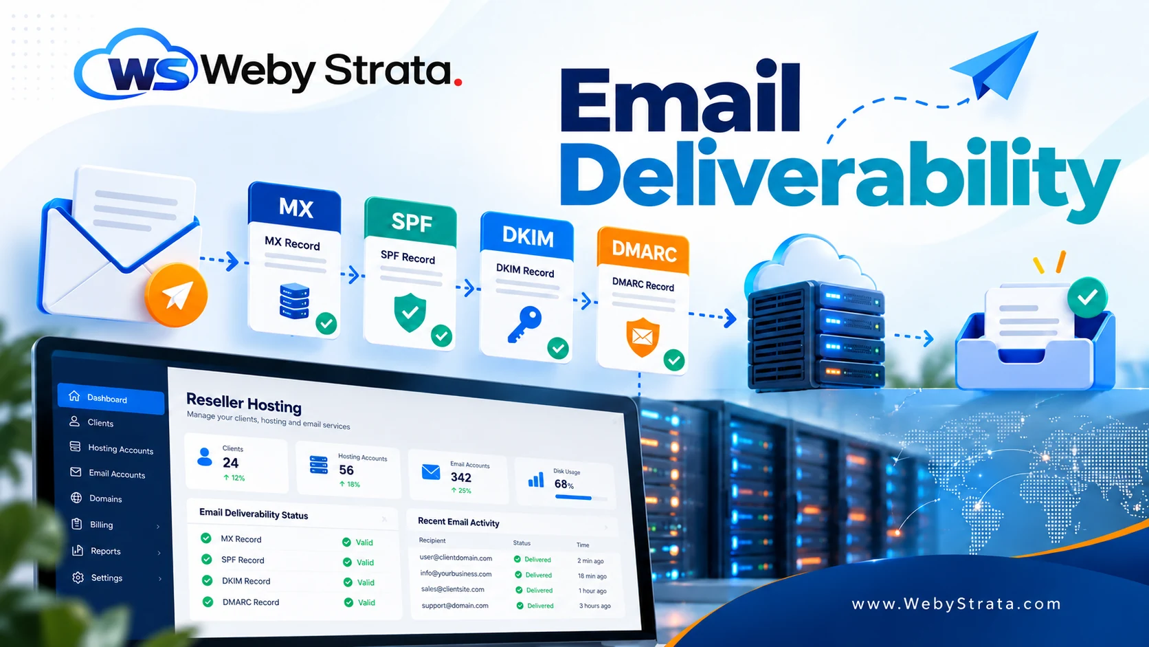 Reseller Hosting Email Deliverability Checklist