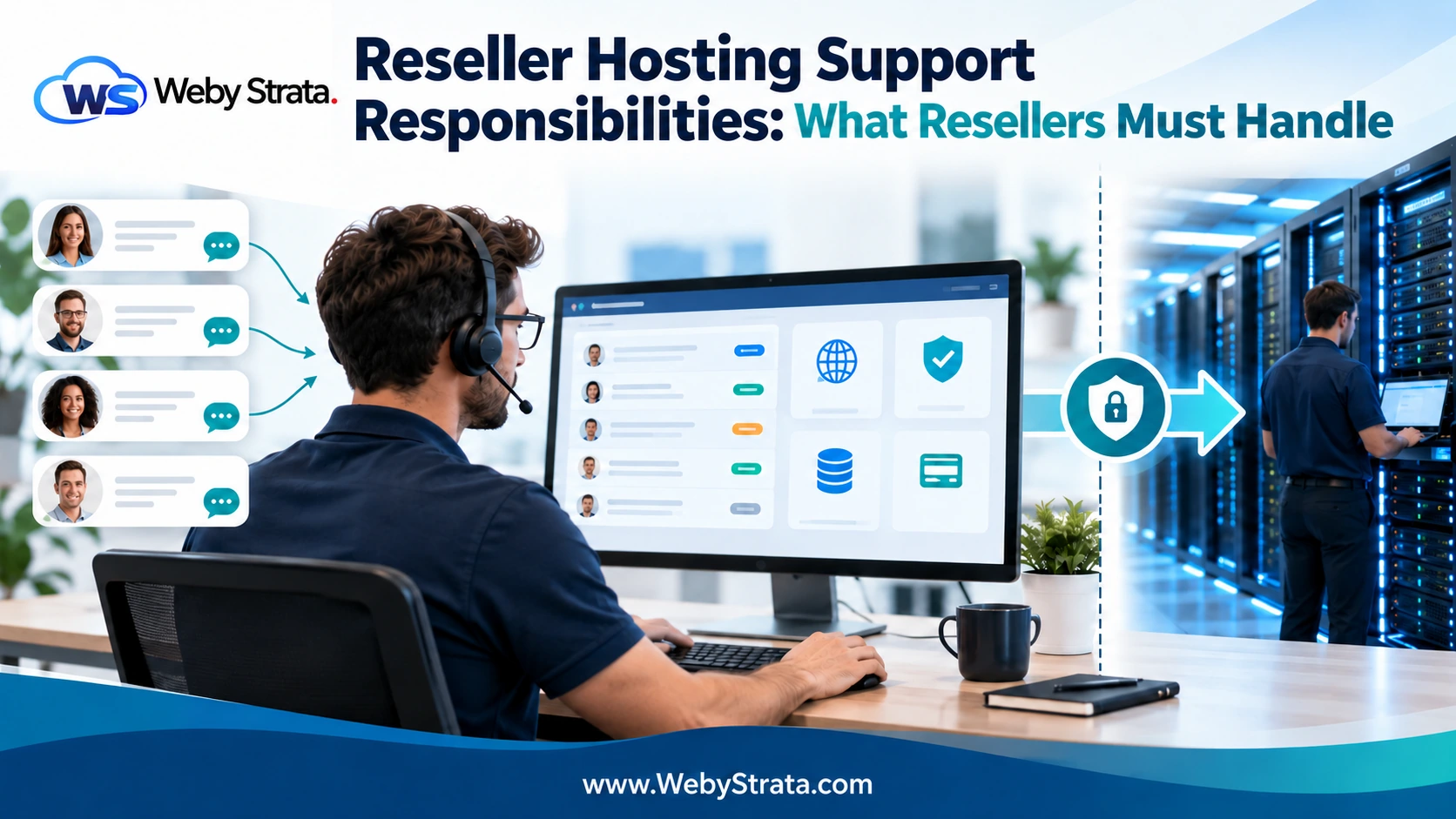 Reseller Hosting Support Responsibilities: What Resellers Must Handle