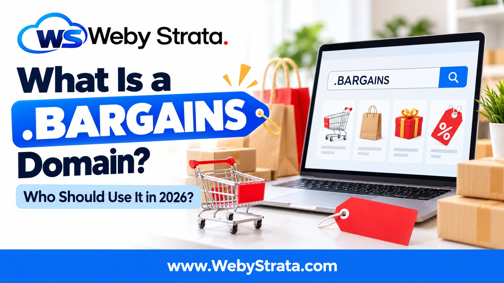What Is a .BARGAINS Domain? Who Should Use It in 2026?
